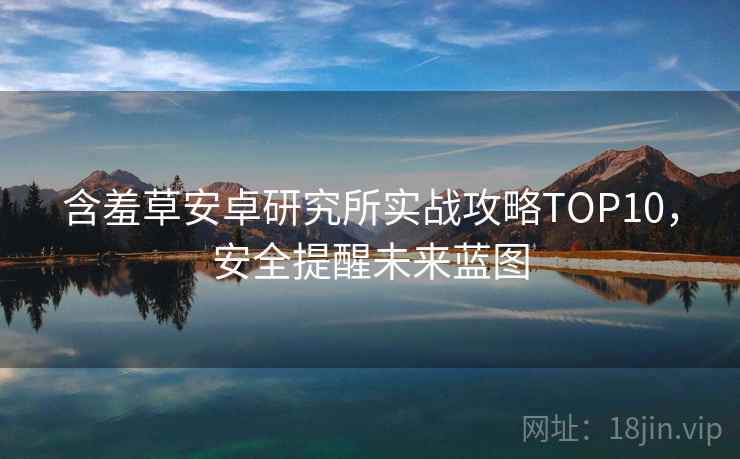 含羞草安卓研究所实战攻略TOP10，安全提醒未来蓝图